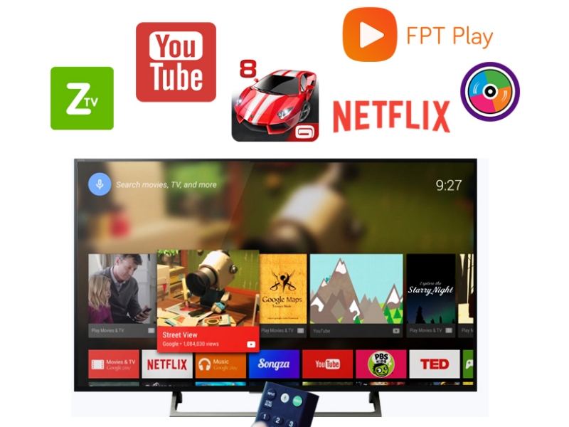 Tivi Sony 4K 65 inch KD-65X8500E Android