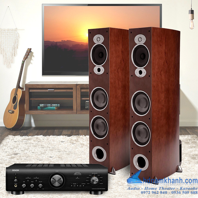 Bộ Hi-fi Amply Denon 800NE + Loa Polk A7