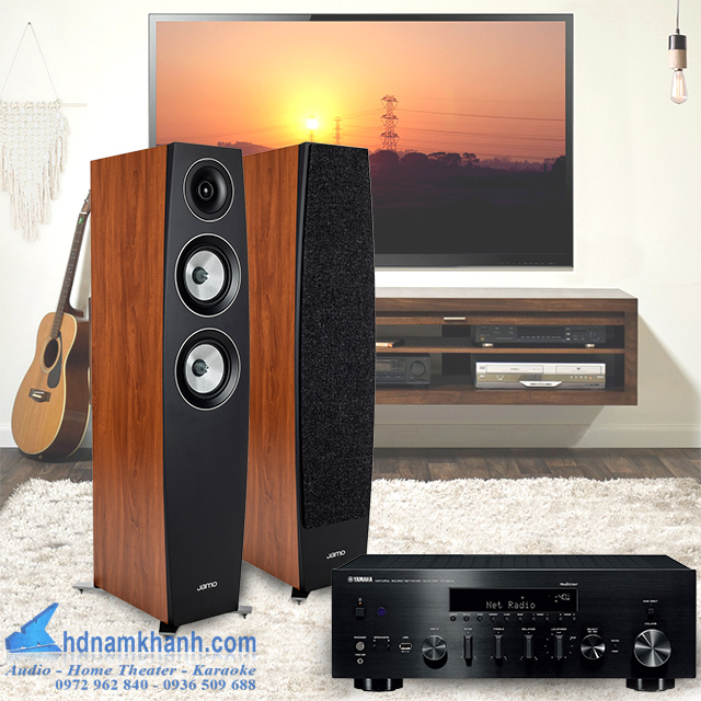 Bộ Hifi Yamaha RN803 + Loa Jamo C95ii