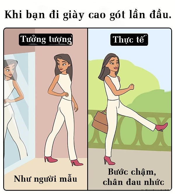 12 rắc rối chỉ người mê giày cao gót mới hiểu