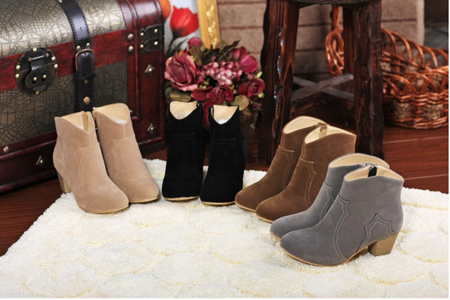 Giày boot da lộn cách làm sạch cho bạn -Evashoes