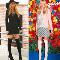 Blake Lively và Jessica Hart khoe dáng đẹp với bốt nữ cao