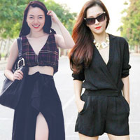 Phong cách thời trang đường phố của mỹ nhân Việt