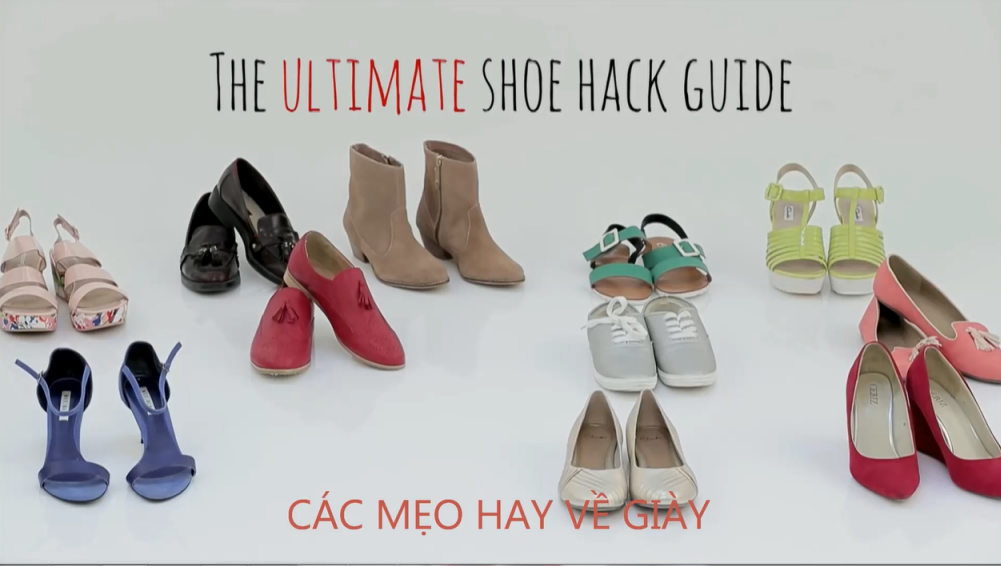 5 mẹo hữu ích khi mang giày