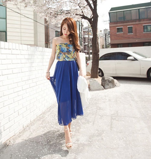 Chọn giày gì khi mặc đầm và váy maxi