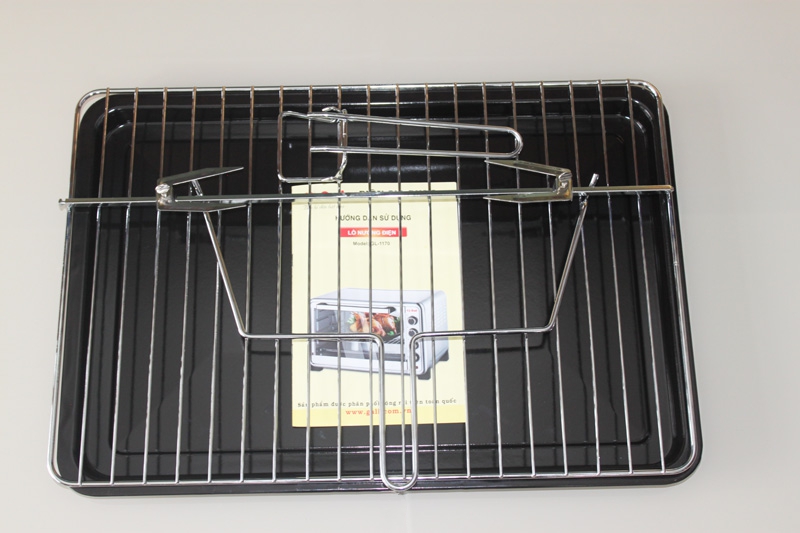 Lò nướng GALI 1170 trang bị nhiều phụ kiện hữu ích