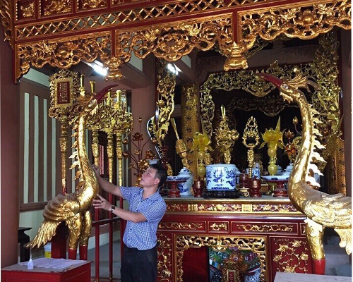 Tinh hoa làng nghề trạm khắc Sơn Đồng