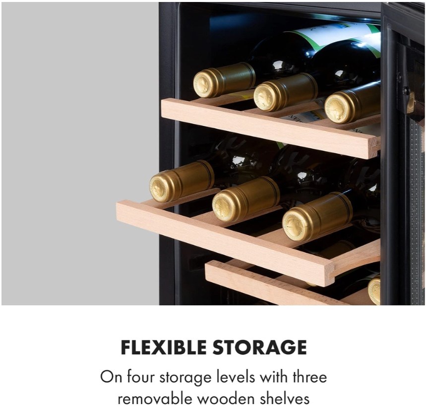 Tủ bảo quản rượu vang Klarstein Reserva Uno | 12 Chai