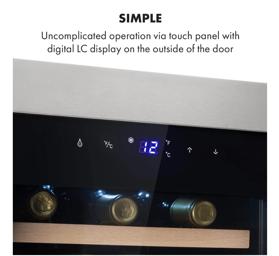 Tủ bảo quản rượu vang Klarstein Reserva Uno | 12 Chai