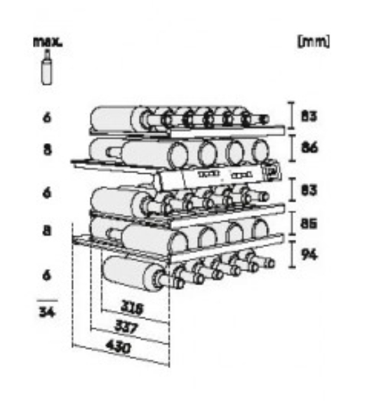 Tủ bảo quản rượu vang Liebherr | UWTGB 1682