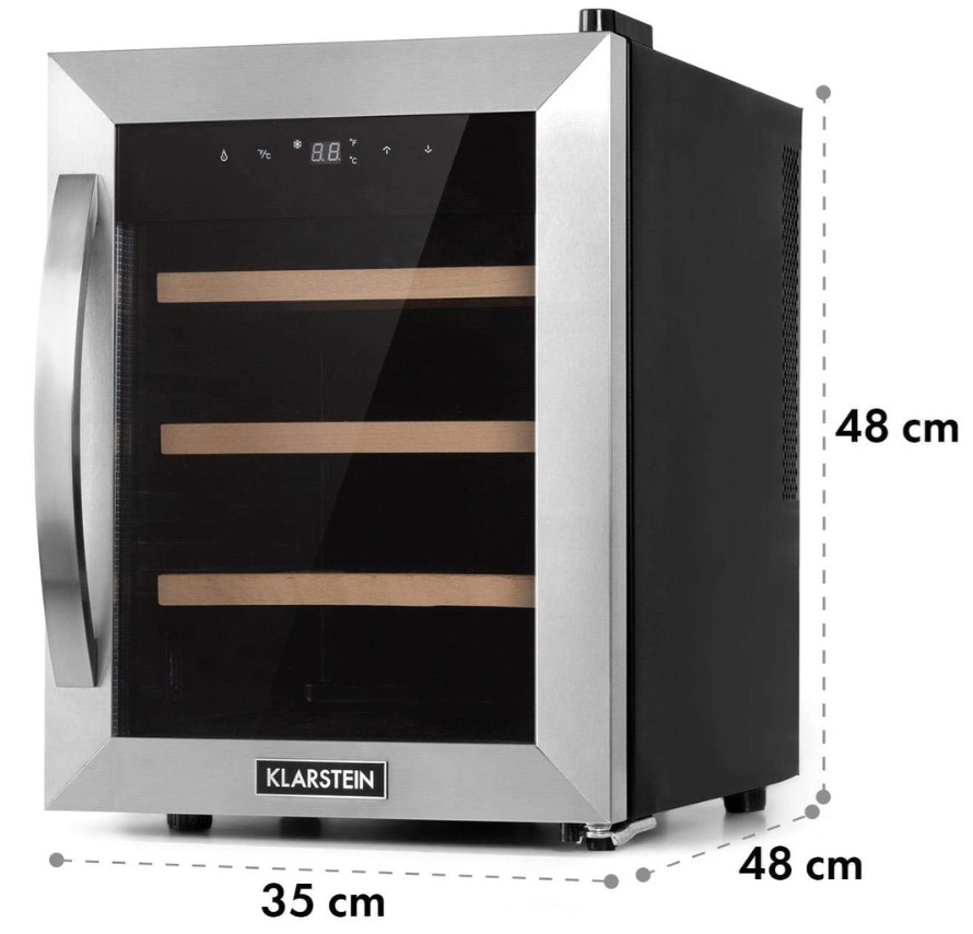 Tủ bảo quản rượu vang Klarstein Reserva Uno | 12 Chai