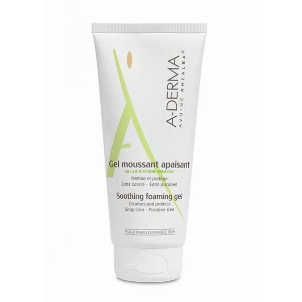 Gel rửa mặt và cơ thể Soothing Foaming Gel – A-Derma