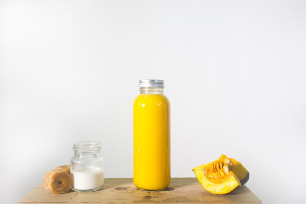 Cách nấu sữa bí đỏ tăng cân