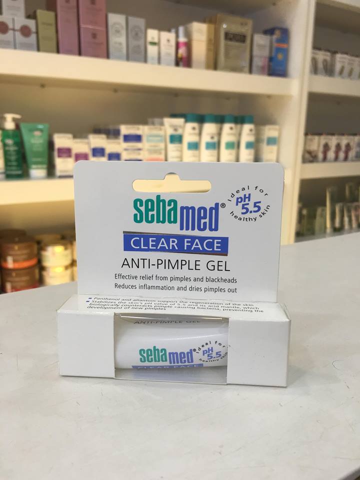 Gel trị mụn kháng khuẩn và làm dịu da Sebamed pH5.5