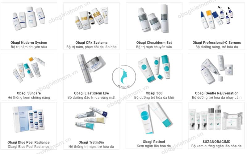 obagi dược mỹ phẩm đến tử Mỹ