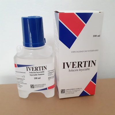 thuoc dac tri ngoai ky sinh trung Ivertin 100ml