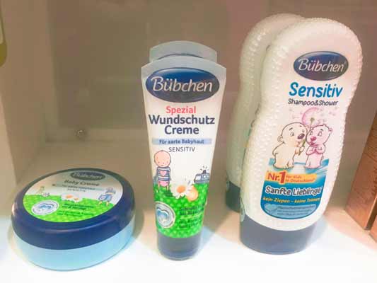 Dòng sản phẩm dành cho da nhạy cảm chống hăm tả