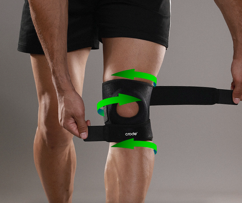 Crode Triple Strap Knee Support