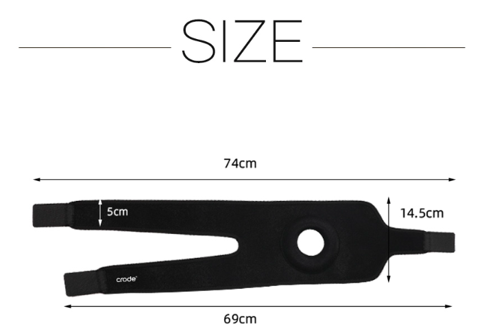 Crode Triple Strap Knee Support