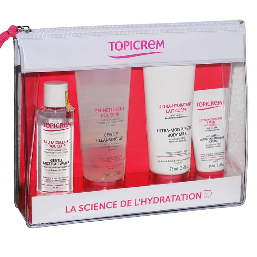 Bộ sản phẩm chăm sóc da khi đi du lịch Travel Kit - Topicrem