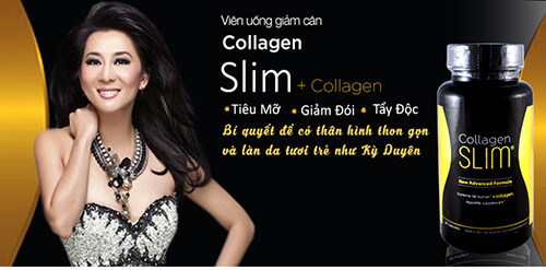 Viên Uống Giảm Cân Collagen Slim 30 Viên