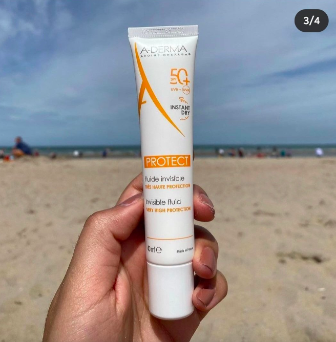 A-derma Protect Invisible Fluid Very High Protection SPF50 40 ml