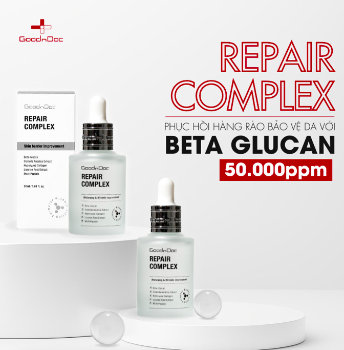 Tinh chất phục hồi ngừa lão hóa da GoodnDoc Repair Complex Serum 30ml