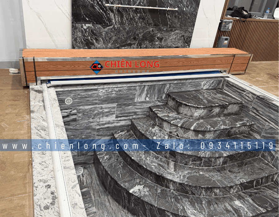 Bạt PVC chuyên dụng nhập khẩu che hồ bơi an toàn chống UV