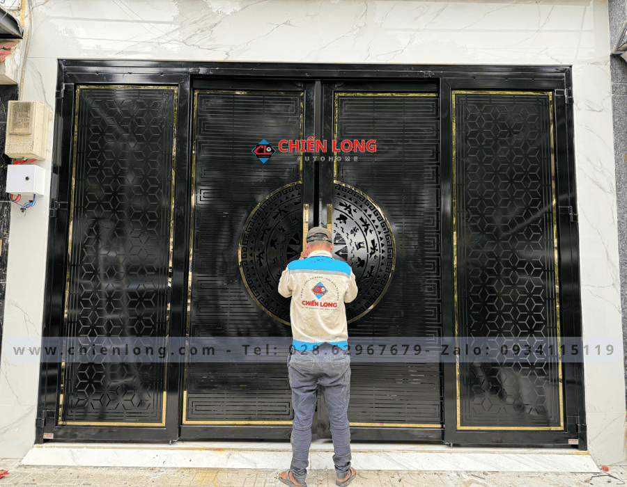 mẫu cổng sắt CNC đẹp