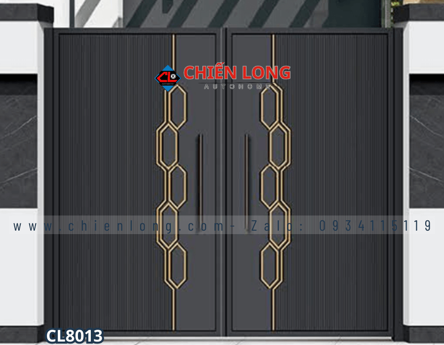 Cổng sắt hộp 2 cánh đẹp giá rẻ phổ biến hiện nay