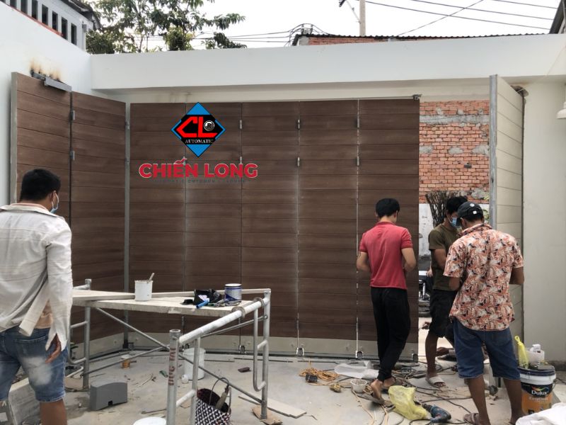 Cổng sắt lùa cong tự động sở hữu nhiều ưu điểm nổi trội