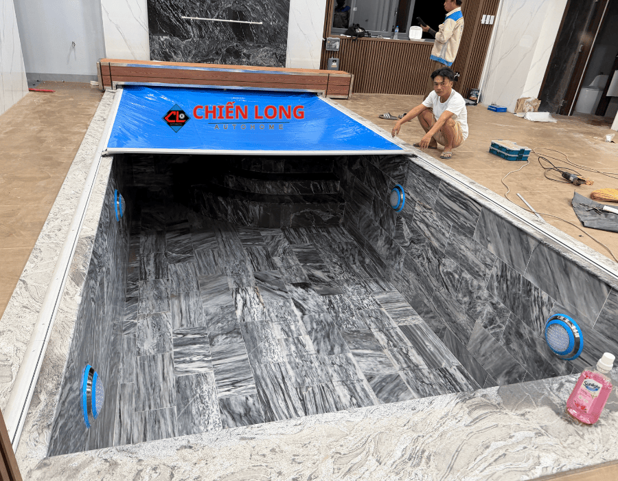 Động cơ thủy lực nhập khẩu cho thiết bị che hồ bơi tự động