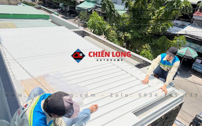 lắp giếng trời có bị dột không