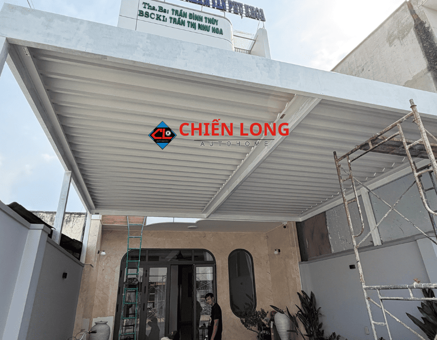 Lá nhôm 6030T5 của mái nhôm xếp trượt Ziczac chống nước bền bỉ theo thời gian