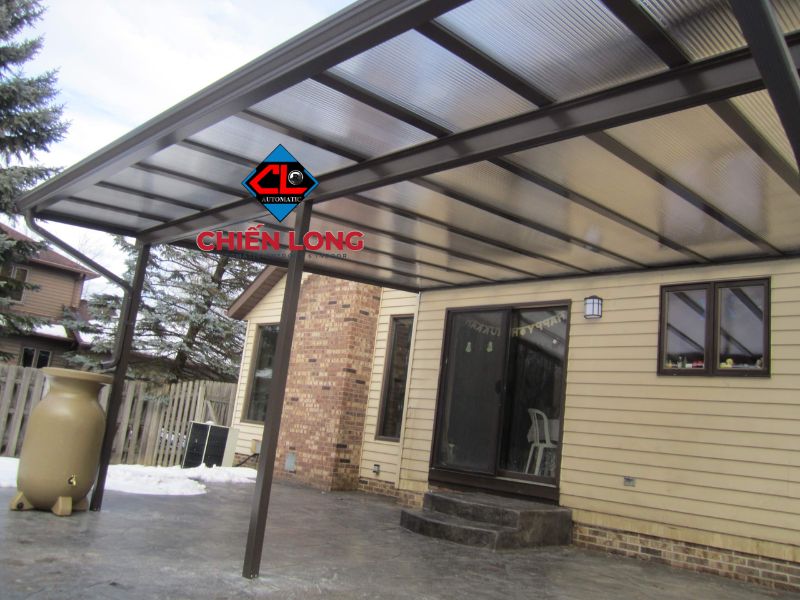 Mái che cửa sổ, mái hiên, sân thượng tổ điểm thêm cho kiến trúc