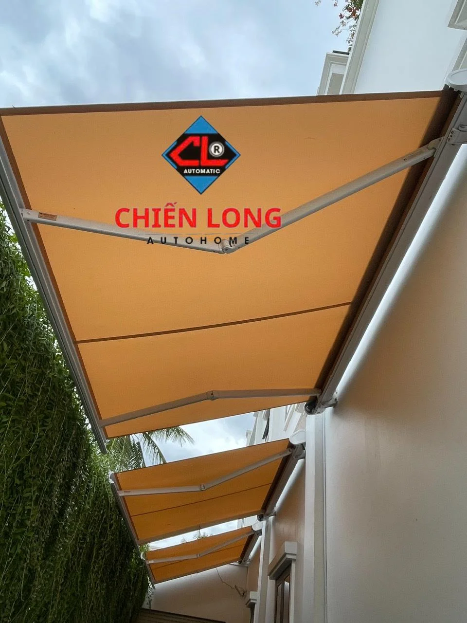 Mái hiên che nắng tự động