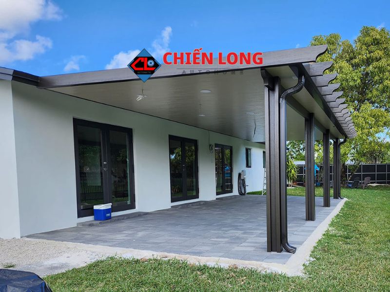 Mái nhôm cao cấp với khả năng cách nhiệt và độ bền cao