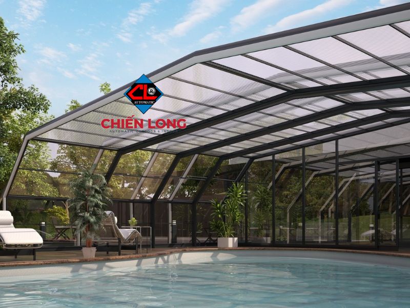 Mái xếp lớp tự động có thể điều khiển bằng remote