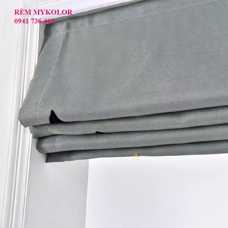 Rèm roman xếp lớp