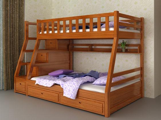 Nên chọn chăn ga gối đệm thích hợp cho giường tầng của bé