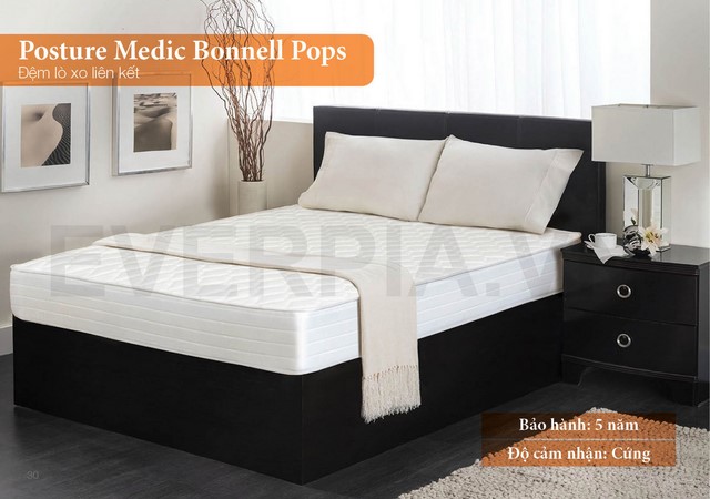 Đệm lò xo Everon Bonnell Pops