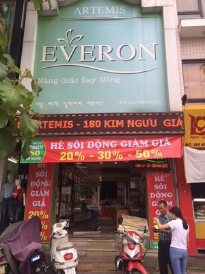 Bạn có thể đặt đệm tại nhiều đại lý everon tại Hà Nội