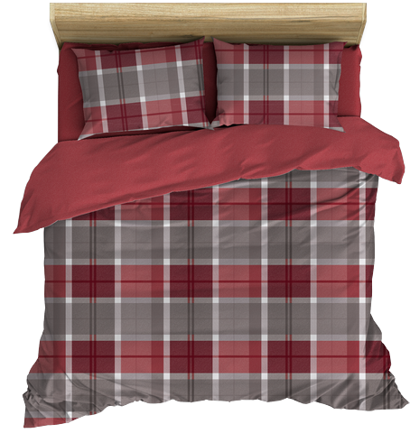 Bộ chăn ga gối Everon kẻ đẹp mắt