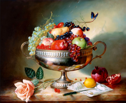 tranh son dau treo phong ngu tinh vat