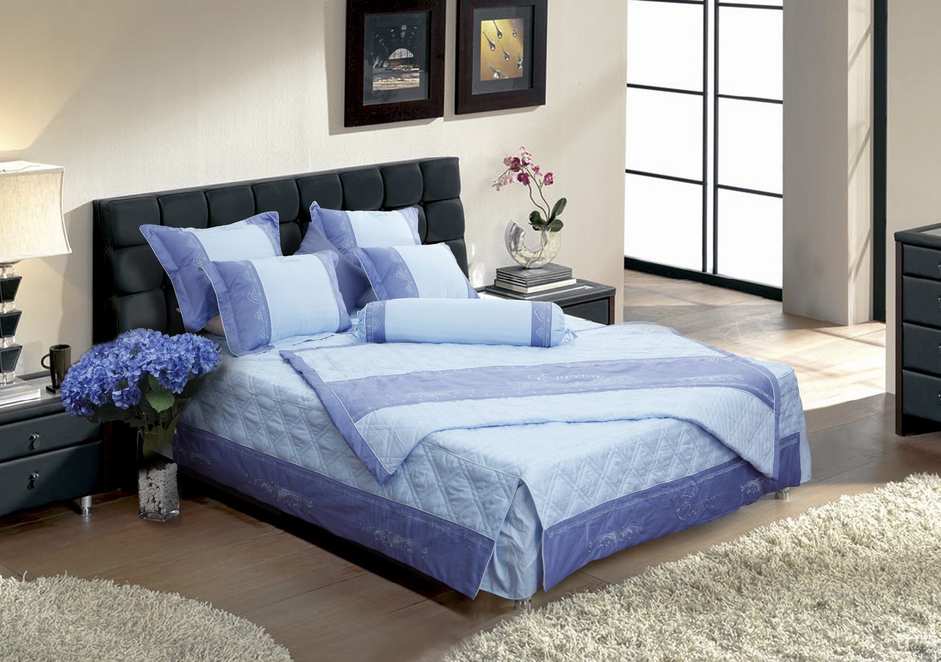 Vải may ga đệm Everon