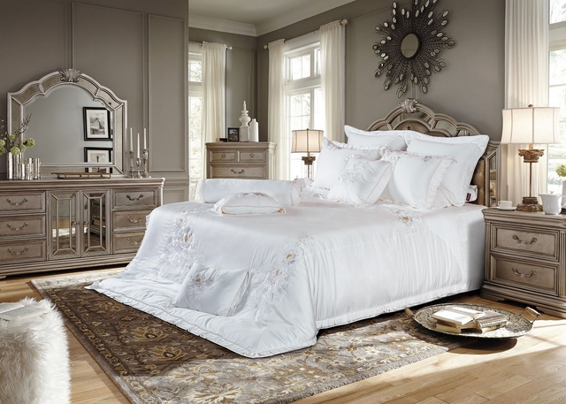 Bộ Artemis cao cấp của Everon chất vải Modal mầu trắng tinh khôi