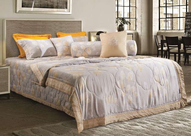 Bộ chăn ga Es 1809 chụp với chăn hè