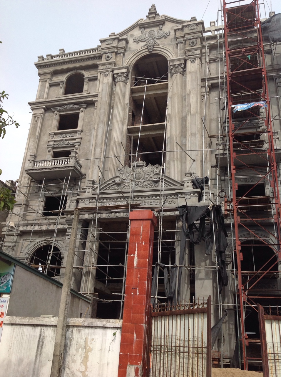 Dự án Trung tâm hội nghị tiệc cưới anh Thắng - TP Móng Cái