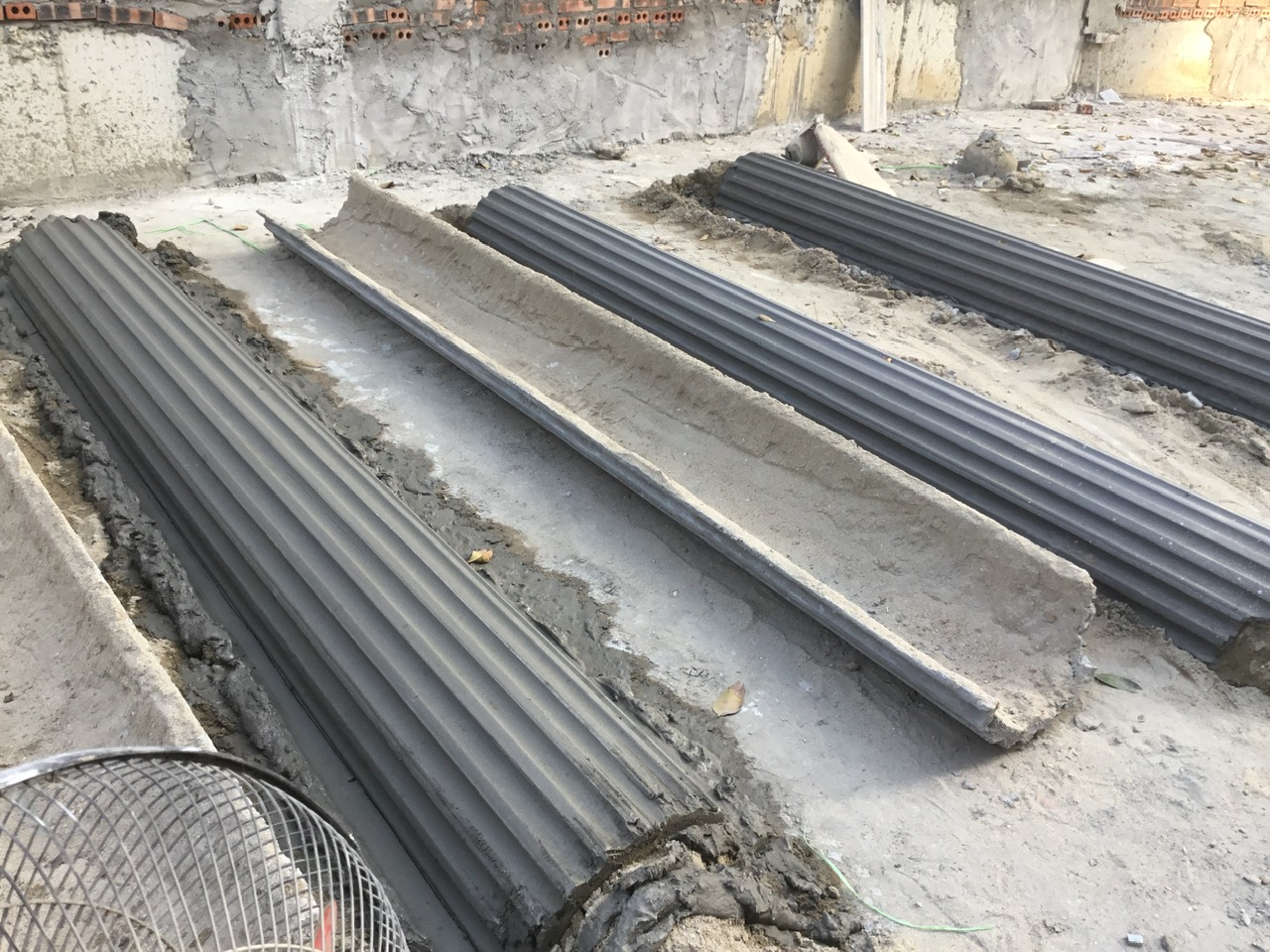 Thi công hoa văn phù điêu đầu cột khách sạn nhà hàng tại Sầm Sơn - Thanh Hóa