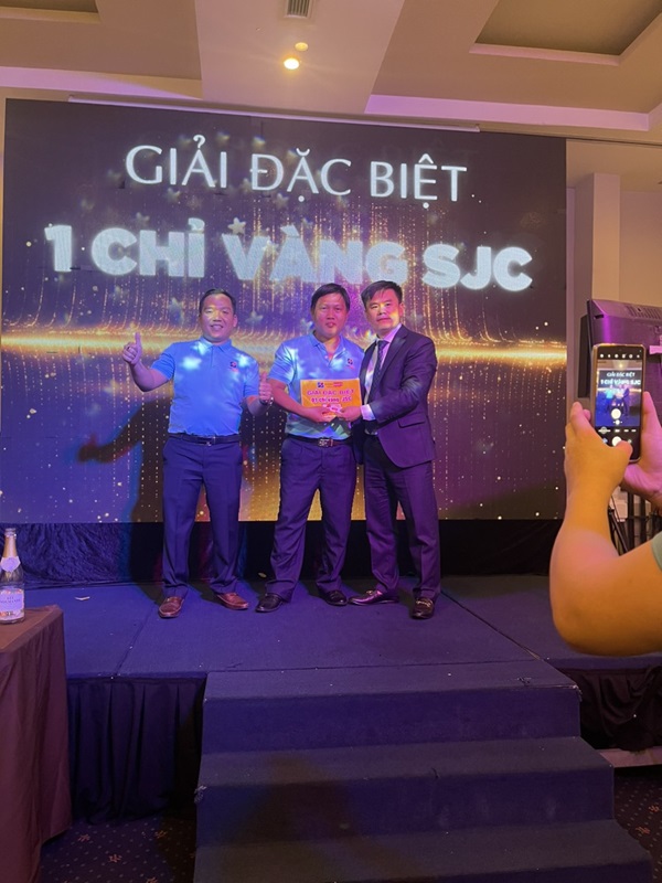 Anh Lê Thanh Sang - Chủ nhân của giải đặc biệt quý 4 - 1 chỉ vàng SJC